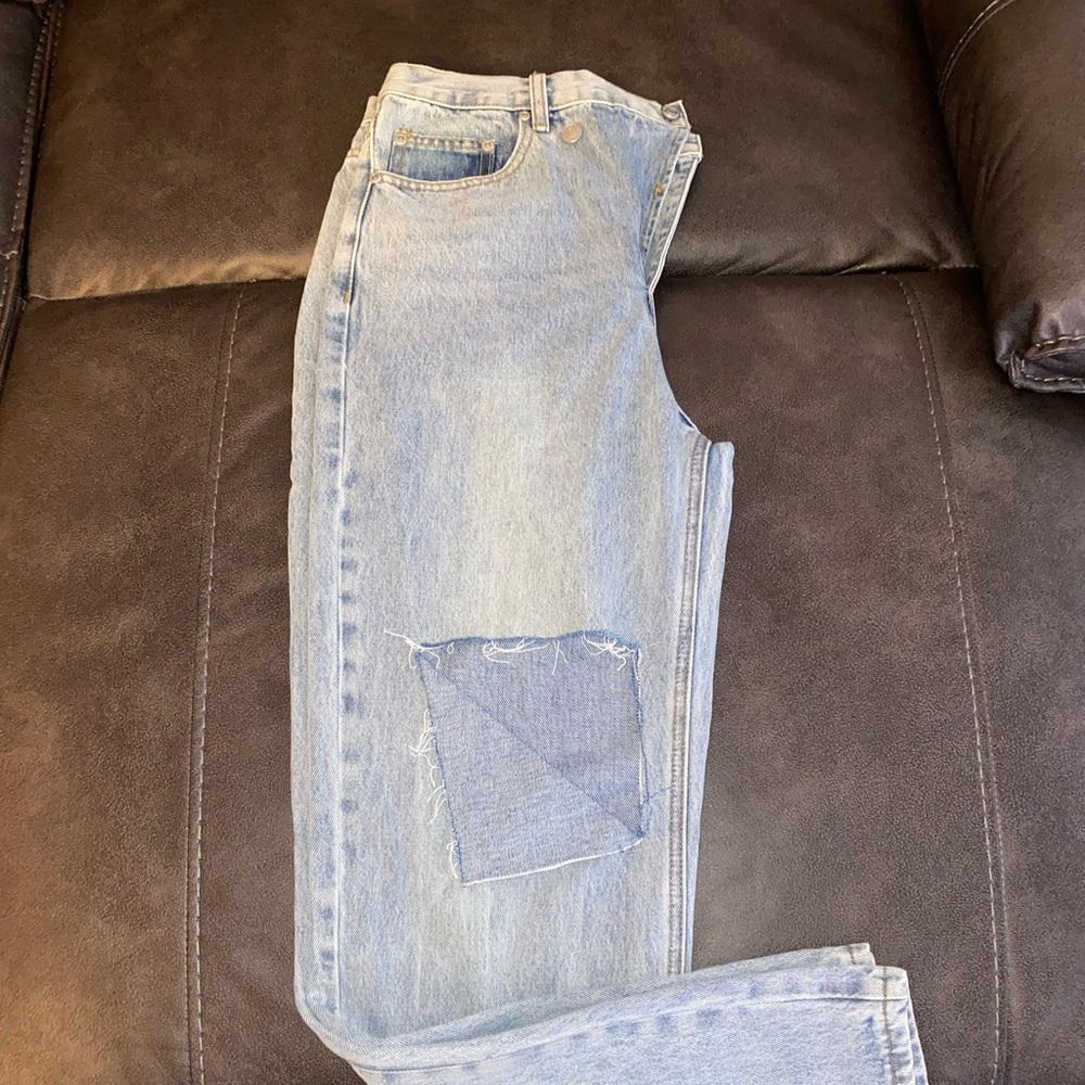 Brand new with tags asymmetrical boyfriend jean